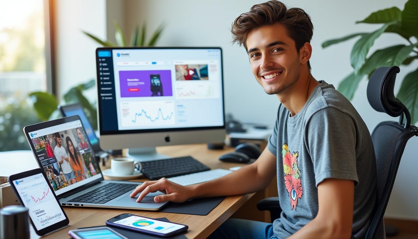découvrez tikmatiz, l'outil ultime pour automatiser votre présence sur tiktok. maximisez votre temps en programmant vos publications, analysant vos performances et gagnant en efficacité. transformez votre stratégie tiktok dès aujourd'hui!