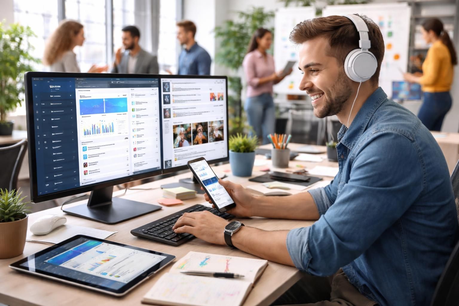découvrez le rôle essentiel d'un community manager et comment il révolutionne les interactions en ligne pour renforcer la présence et l'engagement des marques sur les réseaux sociaux.