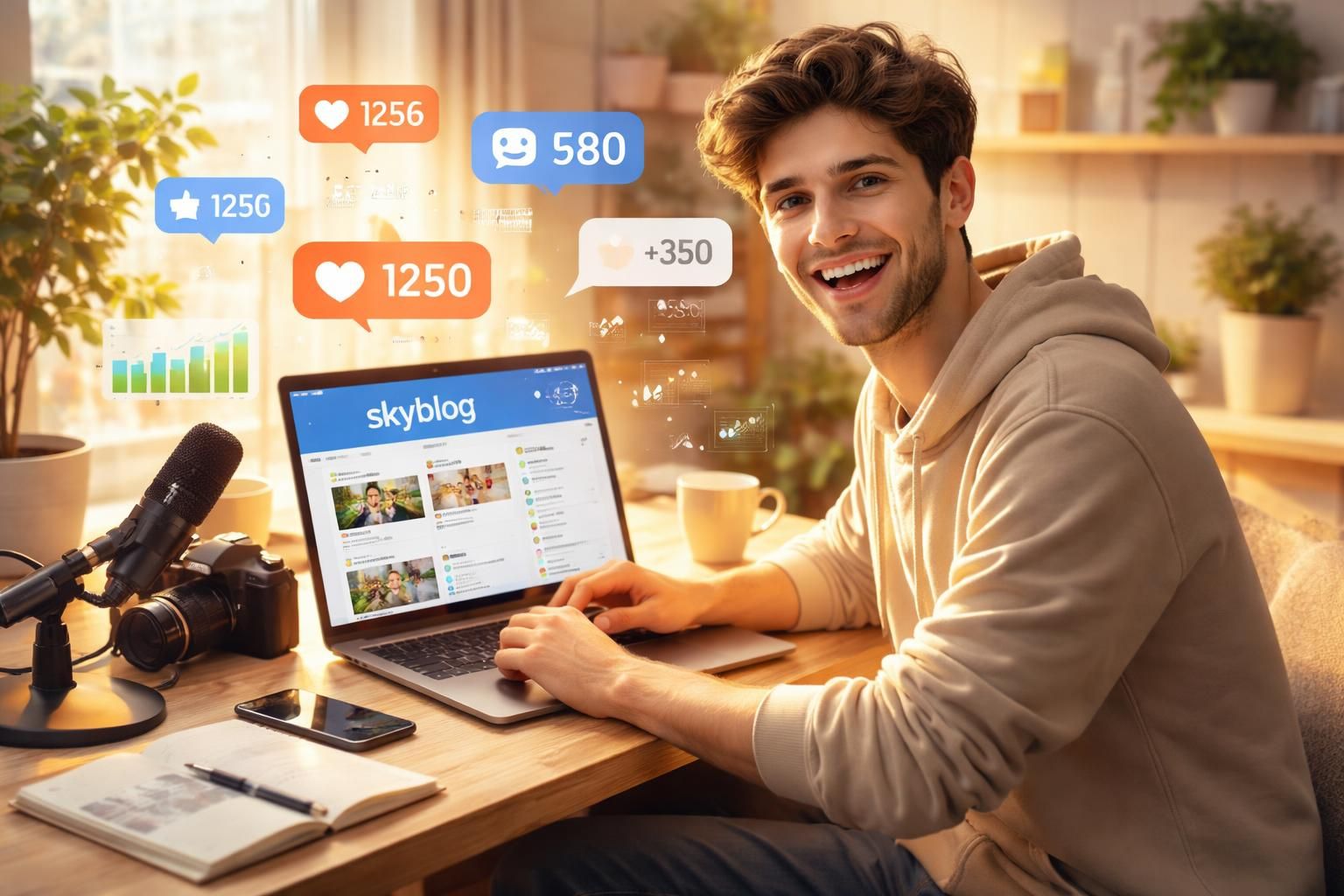 découvrez les avantages d'une connexion sur skyblog pour les créateurs de contenu : partage facile, visibilité accrue et interaction avec une communauté engagée.