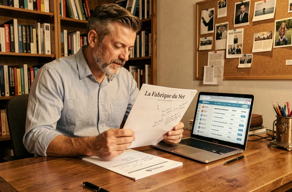 Stratège consultant le guide La Fabrique du Net pour comparer les agences WordPress en Essonne